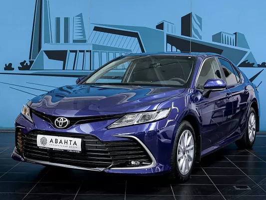 Toyota camry 2021 blue classic