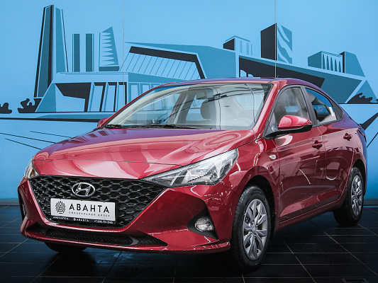 Hyundai Solaris Red