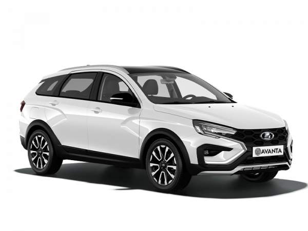 Lada Vesta SW Cross Белый Ледниковый