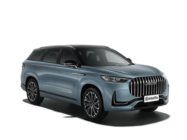 Jaecoo J8 Голубой с черной крышей