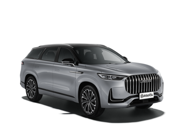 Jaecoo J8 Серебристый с черной крышей